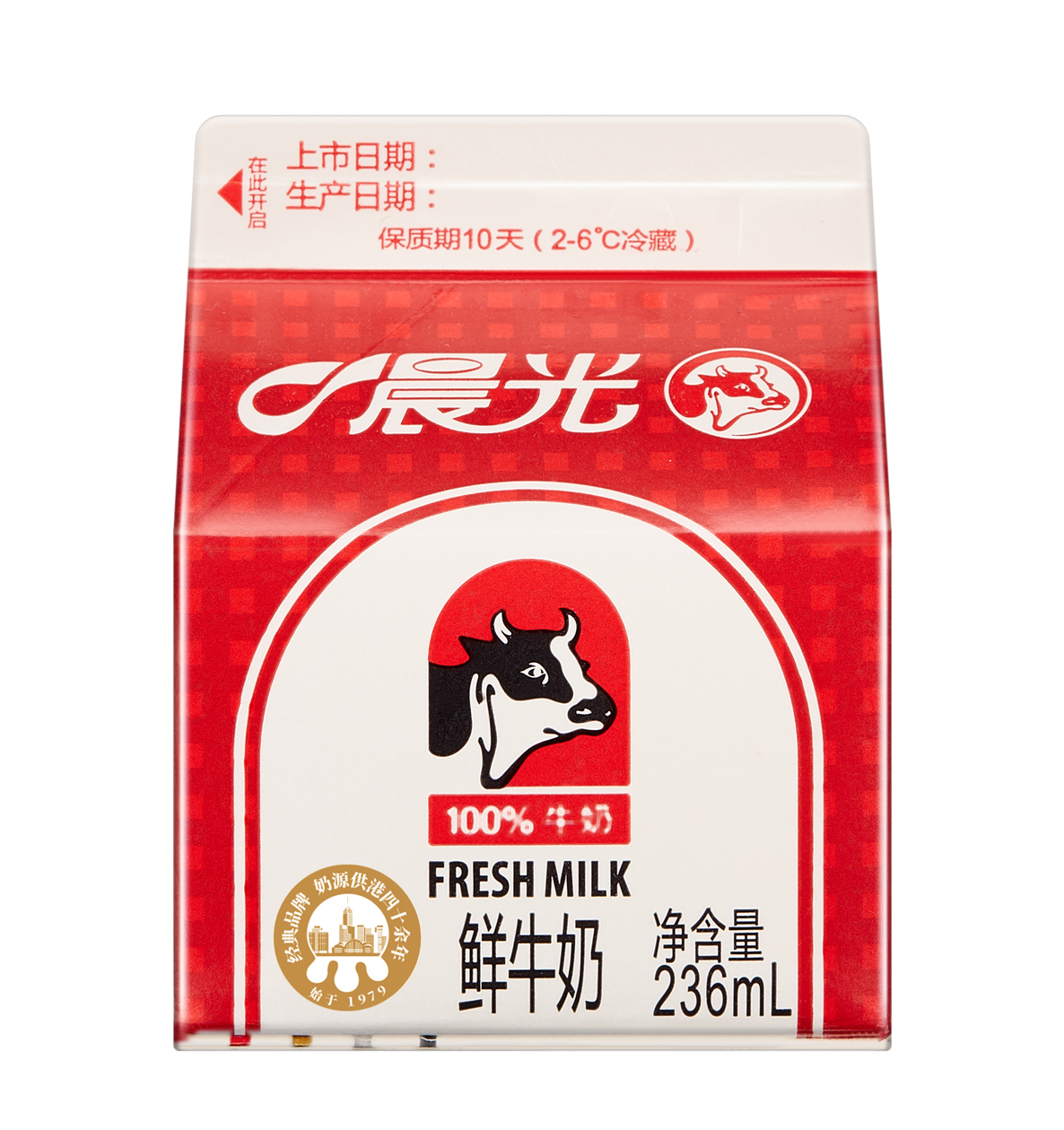 晨光鲜牛奶产品图片