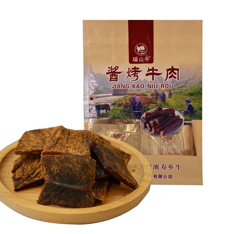 酱烤牛肉片产品图片