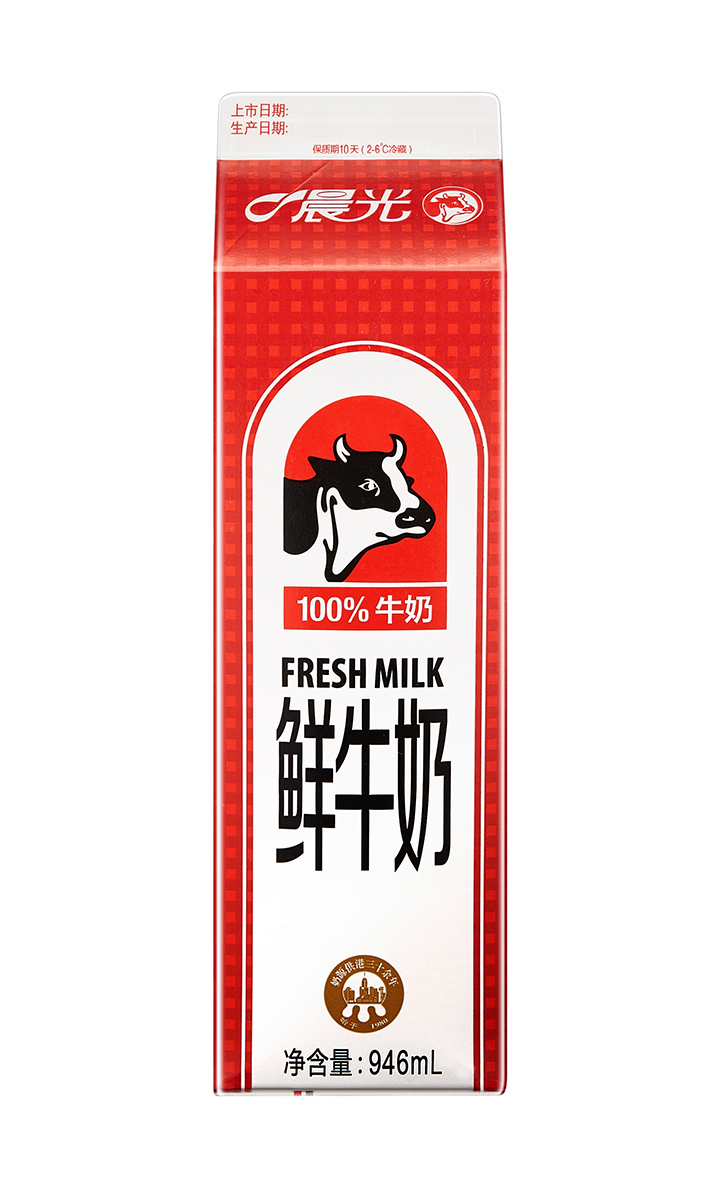 晨光鲜牛奶产品图片